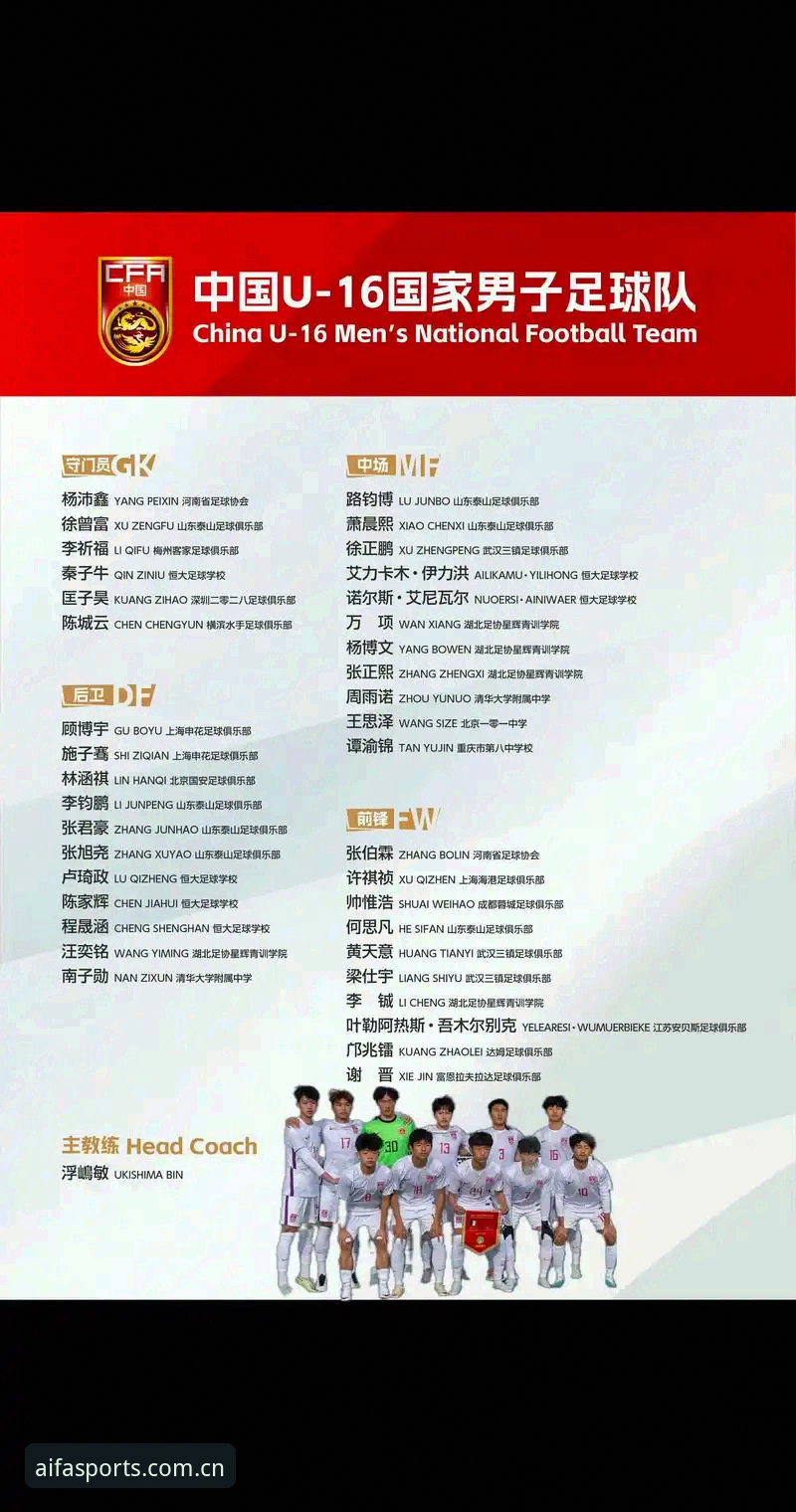 深度揭秘U17世界杯抽签结果：中国足球少年们的命运与挑战